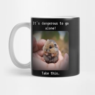 Small take this v1 Mug